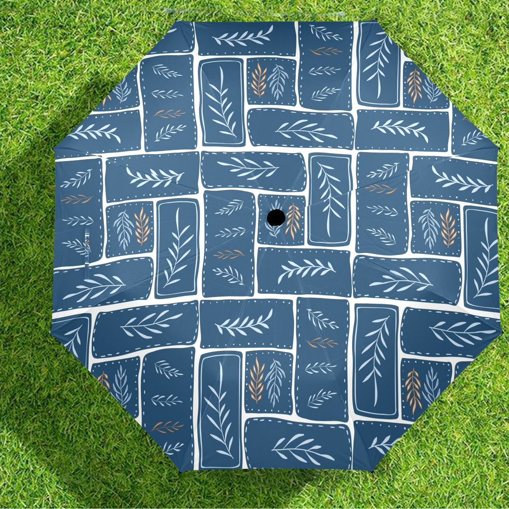 Leaf Tiles - Semi-Automatic Foldable Umbrella (Model U12) Semi-Automatic Foldable Umbrella (U12)
