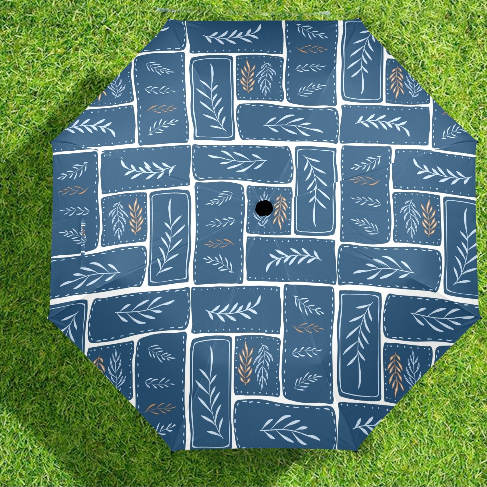 Leaf Tiles - Semi-Automatic Foldable Umbrella (Model U12) Semi-Automatic Foldable Umbrella (U12)