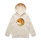 Tropical Days - Kids Hoodie Ecru Kids Hoodie Printed In Australia