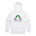 Statasaurus, Maths Men's AS Colour Hoodie White Mens Hoodie Maths Printed In Australia