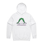 Statasaurus, Maths - Mens Hoodie White Mens Hoodie Maths Printed In Australia
