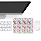 Rainbows And Butterflies Leather Mouse Pad Leather Mouse Pad Printed Offshore