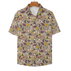 Pretty Moths Women's Short-Sleeve Button Up Shirt
