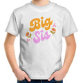 Big Sis, Sister - Kids Youth T-Shirt White Kids Youth T-shirt Printed In Australia