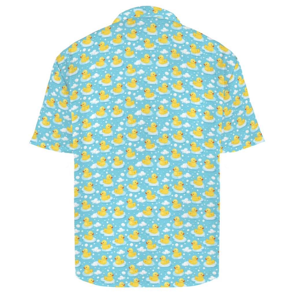 Rubber Ducks Men's Crinkle Hawaiian Shirt