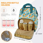 Pineapple Coconut Multi-Function Backpack, Nappy / Diaper Bag Multi-function Backpack, Nappy / Diaper Bag Food Printed Offshore