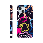 Colour Abstract Shapes - Apple iPhone Tough case iPhone 15 iPhone Tough Case Globally Fulfilled