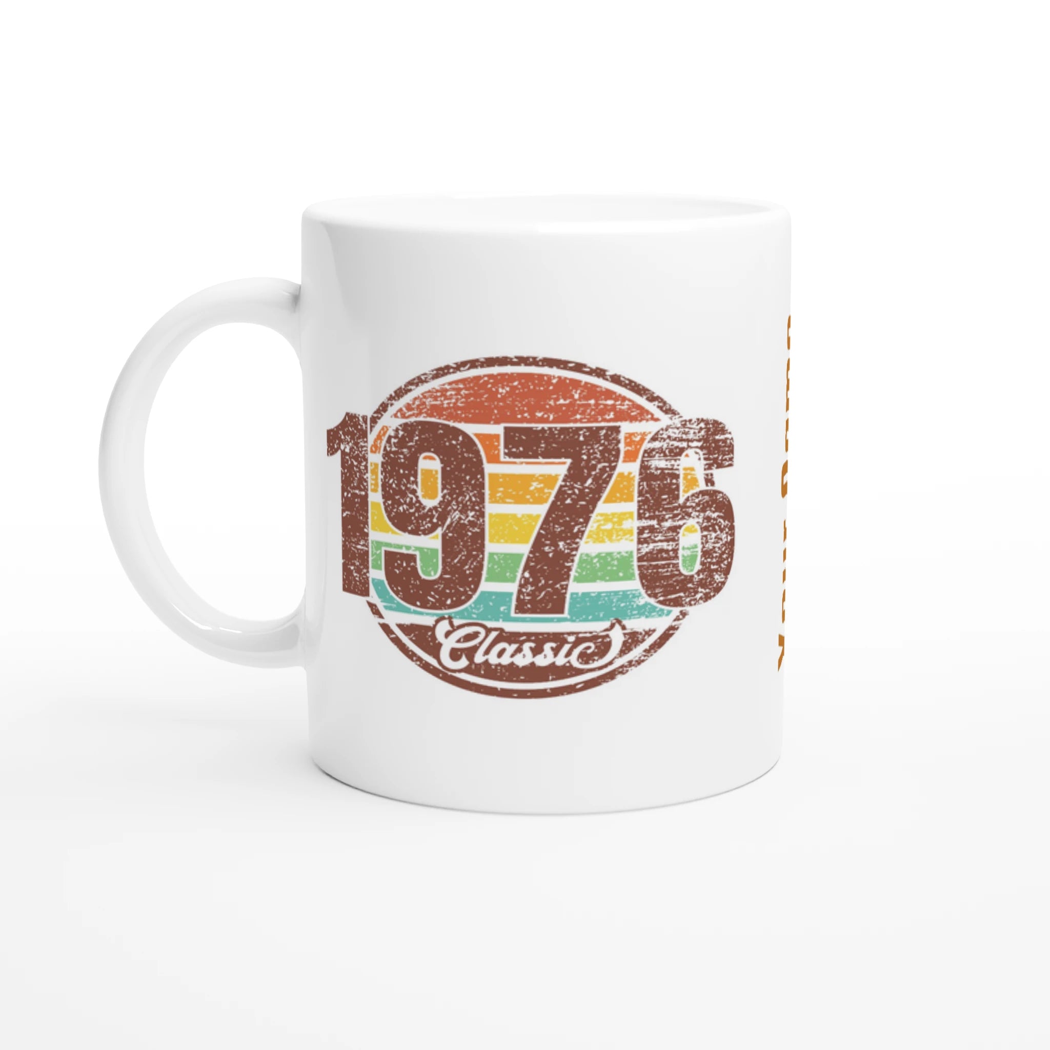 Personalised - 1976 Classic - 11oz Ceramic Mug Ceramic White Personalised 11oz Mug Globally Fulfilled