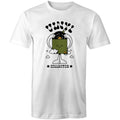 Vinyl Collector, Music Records Men's AS Colour T-Shirt White Mens T-shirt Music Printed In Australia Retro