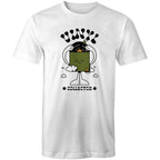 Vinyl Collector, Music Records - Mens T-Shirt White Mens T-shirt Music Printed In Australia Retro