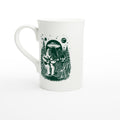 Alien And Bigfoot Play Guitar - White 10oz Porcelain Slim Mug Default Title Porcelain Mug Globally Fulfilled Music Sci Fi