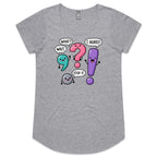 Funny Punctuation Women's AS Colour Scoop Neck T-Shirt
