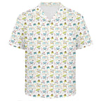 Camping Life Men's Crinkle Hawaiian Shirt