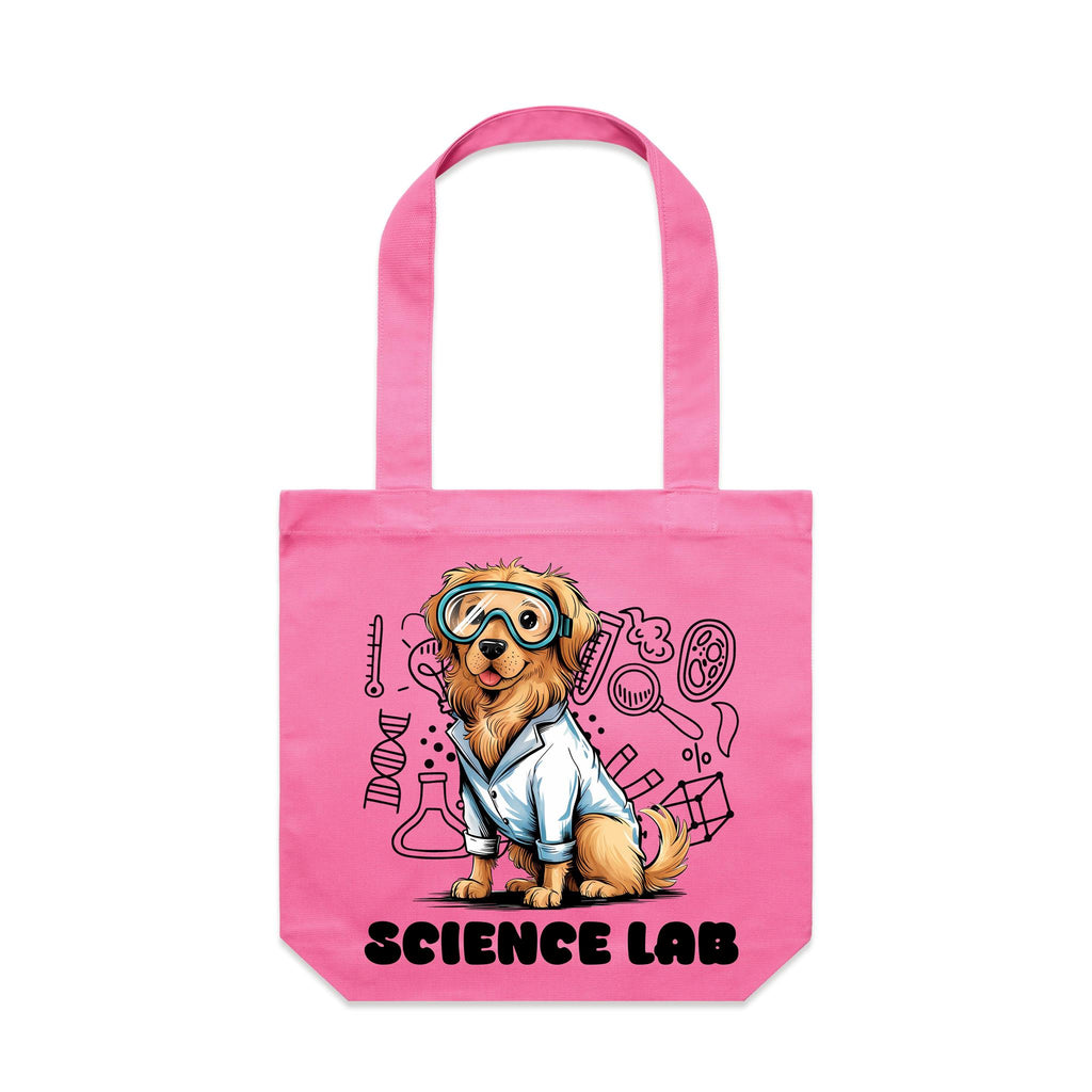 Science Lab Canvas Tote Bag