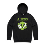 Aliens Don't Believe In You Either Men's AS Colour Hoodie