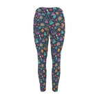Space Arcade Women's High Waist Pockets Yoga Leggings Women's High Waist Pockets Yoga Leggings Games Printed Offshore
