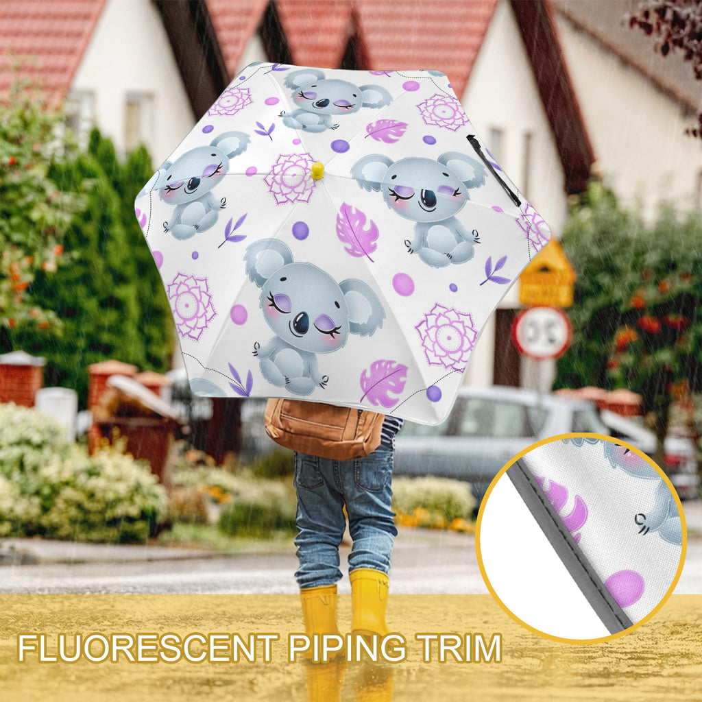 Zen Koala Kids Safe Round Corner Umbrella