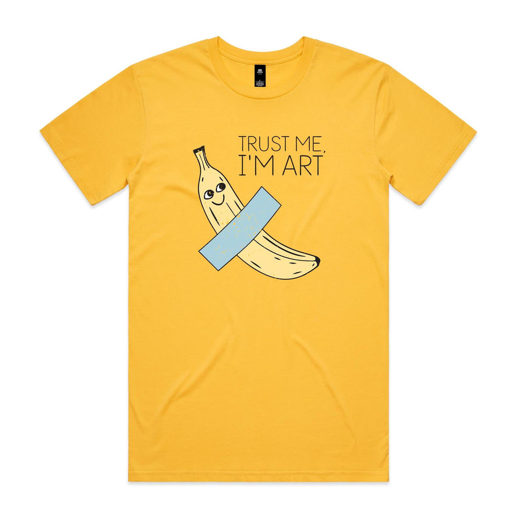 Banana Tape, Trust Me I'm Art Men's AS Colour T-shirt