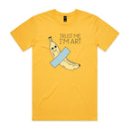 Banana Tape, Trust Me I'm Art Men's AS Colour T-shirt