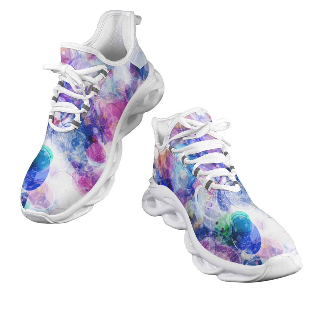 Watercolour Women's Twisted Sole Sneakers
