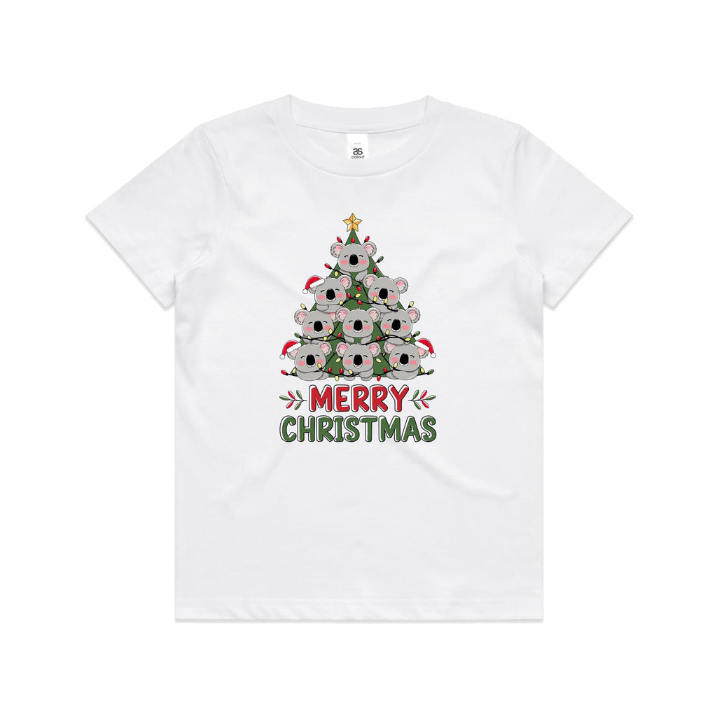 Koala Christmas Tree - Kids T-shirt