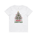Koala Christmas Tree Kids T-shirt White Kids Christmas T-shirt Christmas Printed In Australia