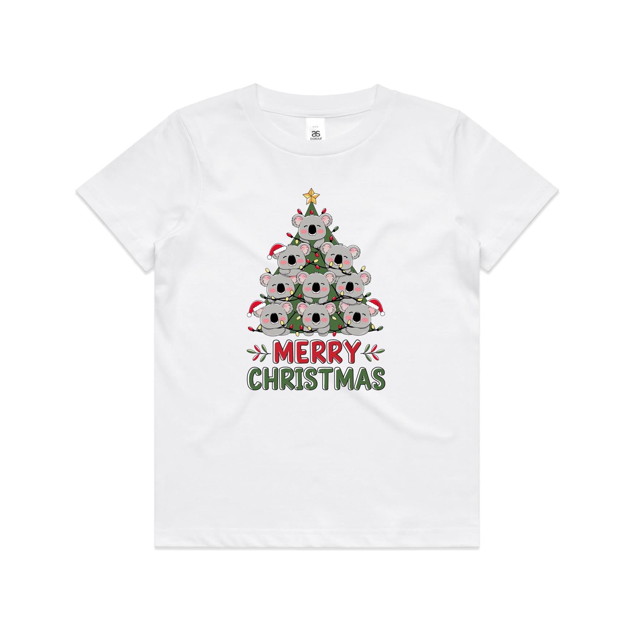 Koala Christmas Tree - Kids T-shirt