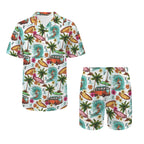 Surfing Safari Men's Hawaiian Shirt & Shorts Set