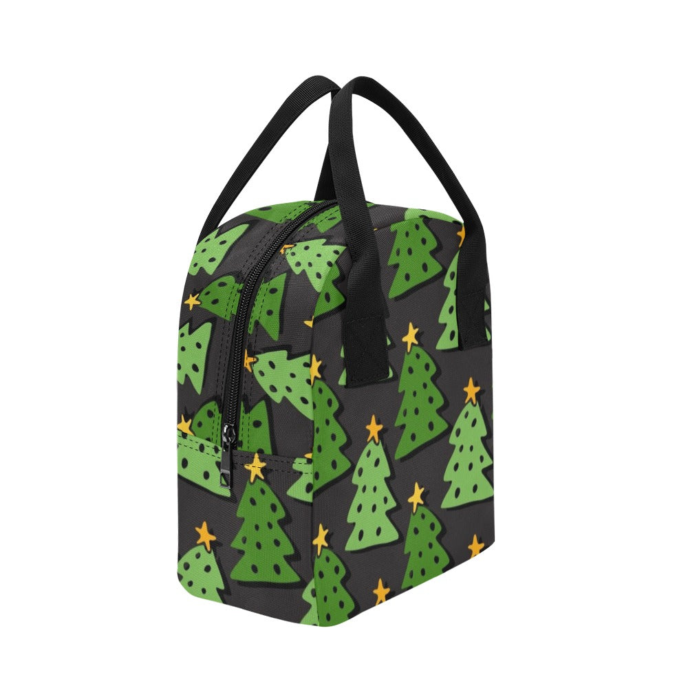 Christmas Trees - Zipper Lunch Bag Zipper Lunch Bag Printed Offshore
