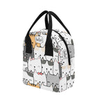 Cat Hello - Zipper Lunch Bag Zipper Lunch Bag Printed Offshore