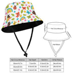 Rainbows And Butterflies - Kids Bucket Hat