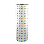 Stars - 20oz Tall Skinny Tumbler with Lid and Straw