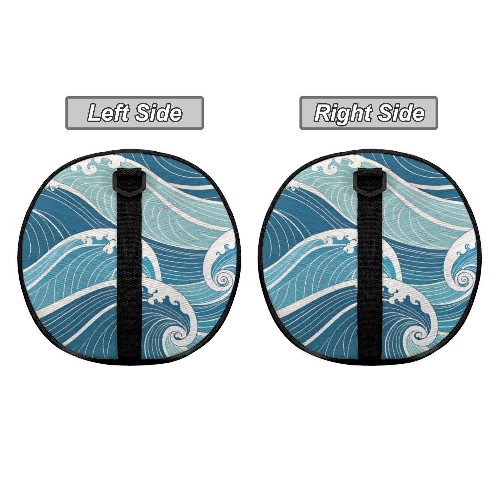 Ocean Waves Duffle Bag Duffle Bag Printed Offshore