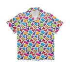 Graphic 80's Senior Kids Hawaiian Shirt