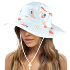 Summer Swim Wide Brim Bucket Hat Wide Brim Bucket Hat Printed Offshore Summer