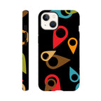 Where Am I, Location Pin - Apple iPhone Tough case iPhone 13 iPhone Tough Case Globally Fulfilled