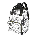 Rock Music - Multi-Function Backpack, Nappy / Diaper Bag