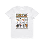 Types Of Cats Kid's AS Colour T-shirt