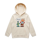 I Think You're Overreacting Chemistry Kids AS Colour Hoodie
