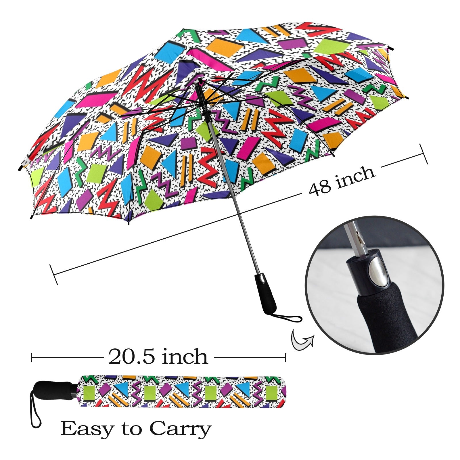 Graphic 80's - Umbrella Umbrella Printed Offshore Retro
