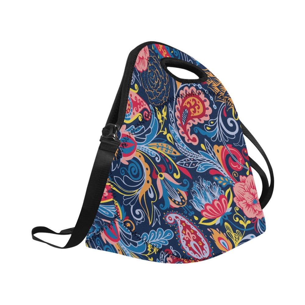 Paisley - Neoprene Lunch Bag Neoprene Lunch Bag Printed Offshore