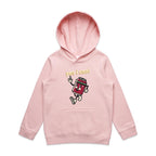 Yes I Can - Kids Hoodie Pink Kids Hoodie Printed In Australia