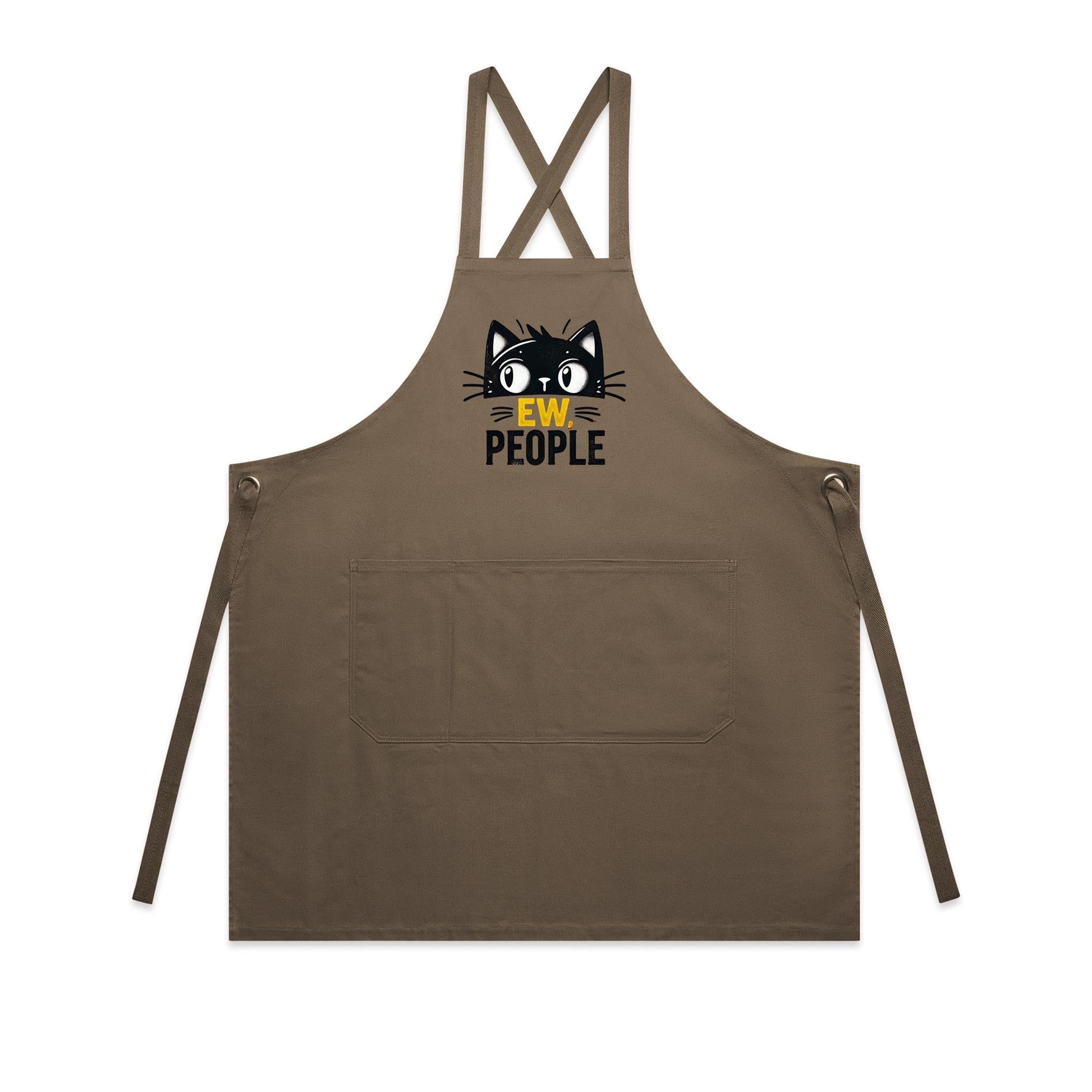 Ew People, Black Cat - AS Colour Carrie Apron