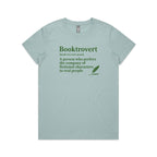 Booktrovert, Book Introvert - Womens T-shirt
