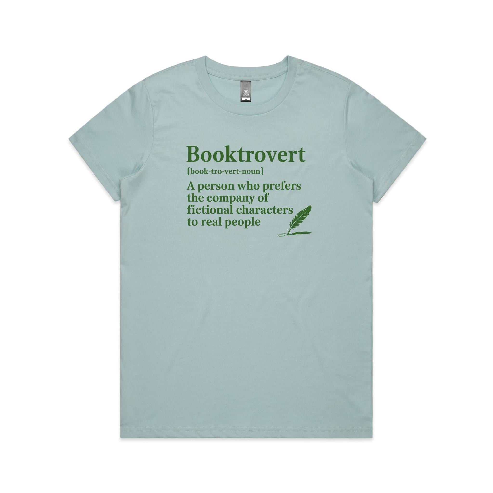 Booktrovert, Book Introvert - Womens T-shirt