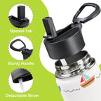 Boats 12oz Kids Water Bottle with Straw Lid