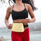 Yellow Pattern - Belt Bag