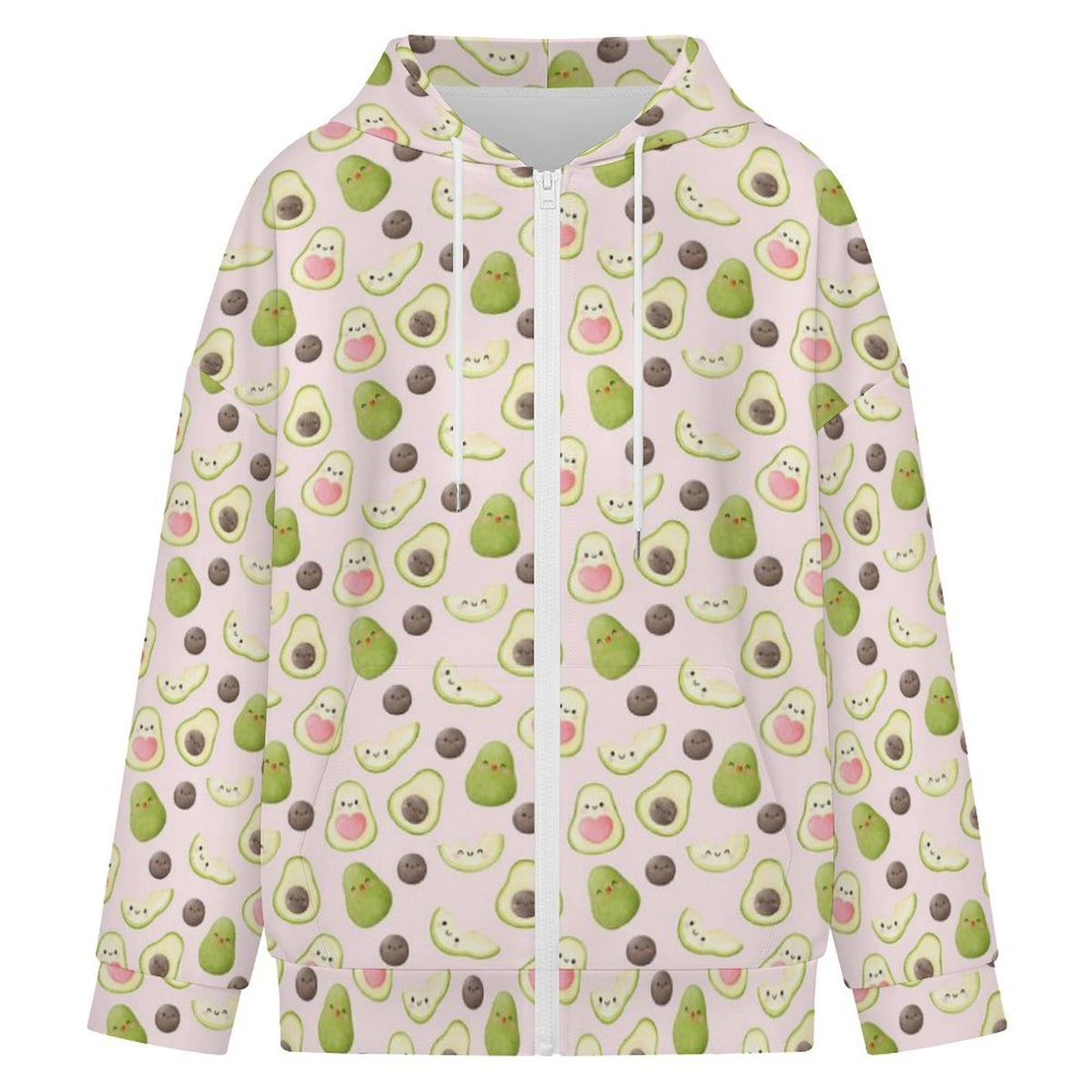 Avocado Love Women's Full-Zip Hoodie