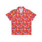 Comic Book Red - Junior Kids Hawaiian Shirt