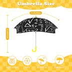Mathematics Kids Safe Round Corner Umbrella Kids Safe Round Corner Umbrella Maths Printed Offshore
